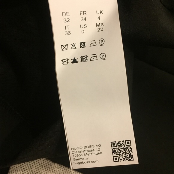 Sold Boss Hugo Boss Dastrina Stripe Dress Size 0 - Picture 8 of 8